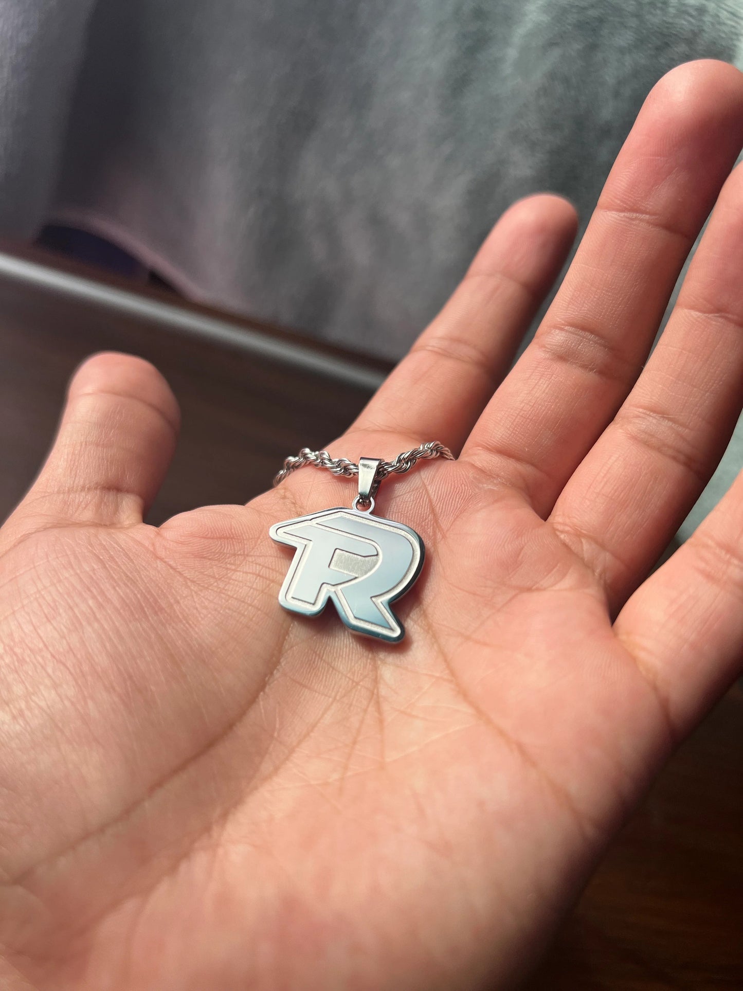 Fuerza Regida JOP Stainless Steel Necklace